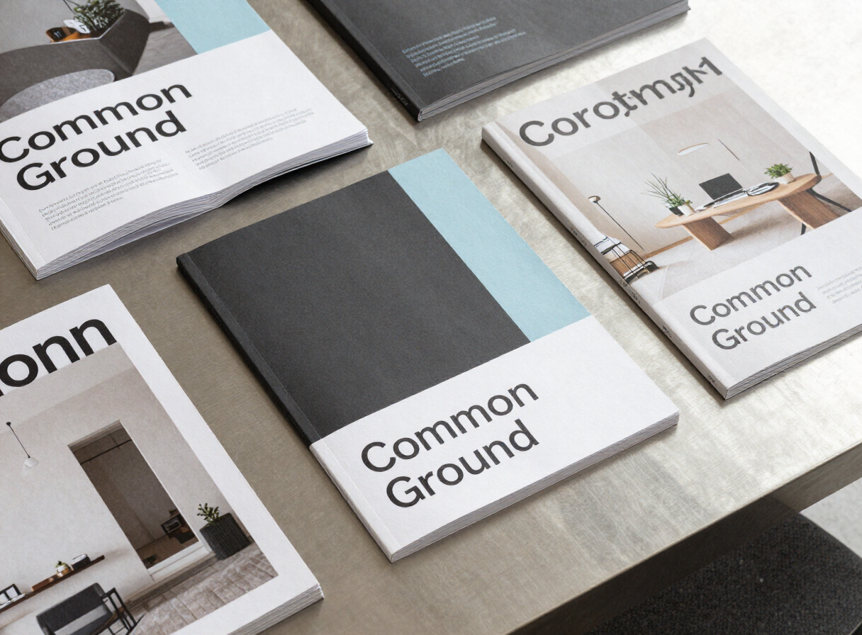 Common Ground concept brand identity and art direction